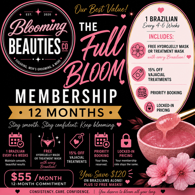 🌸 Full Bloom Membership  12 months at Blooming Beauties Co. in Huntsville, AL